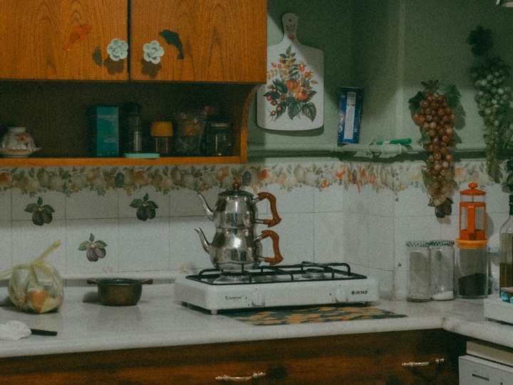 Cocina antigua antes de la reforma