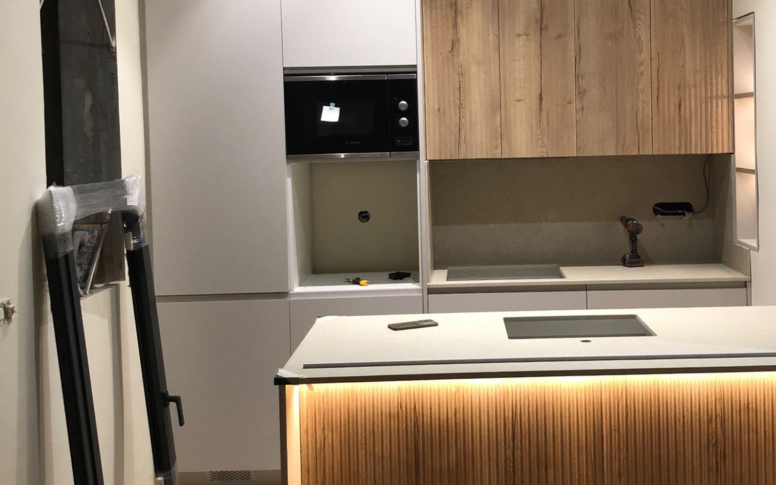 Cocina terminada por nuestro equipo